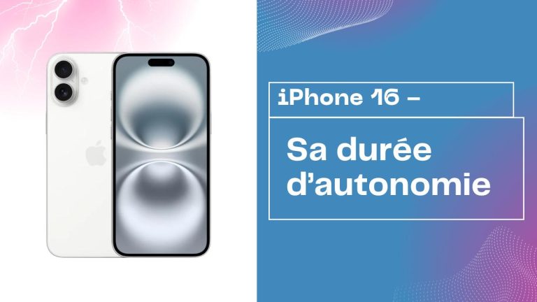 Iphone batterie autonomie